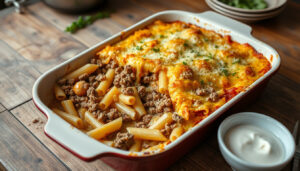 Köttfärs pasta gratäng creme fraiche – recept och tips