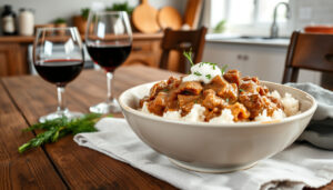 Tareq Taylor biff stroganoff – recept, ingredienser och tips