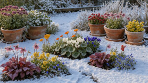 Blommor som tål frost: vilka arter klarar kyla ute och i kruka